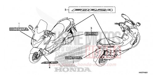 MARQUE/EMBLEME (NSS125ADK) NSS125ADK de 2020